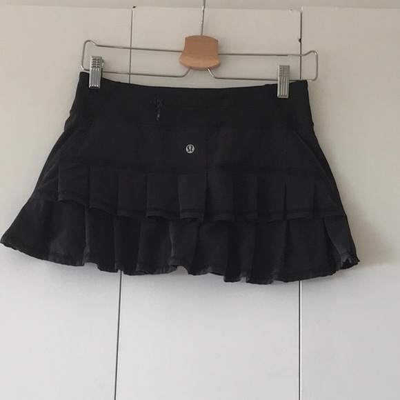 lululemon athletica Pants - Lululemon black tennis skort